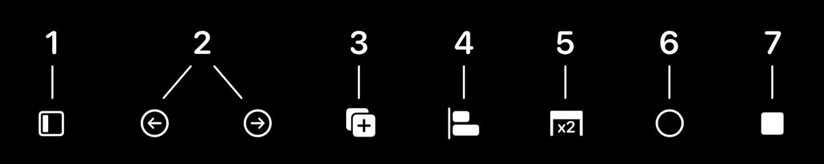 Tap Footer Bar