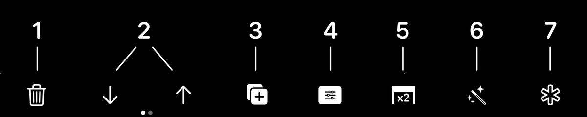 Tap Footer Bar in Selection Mode